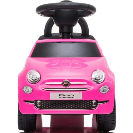 Push auto Fiat 500 roze