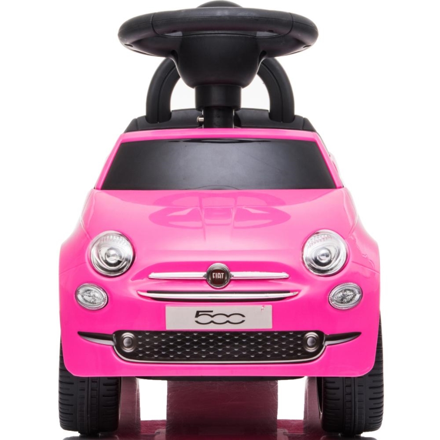 Push auto Fiat 500 roze