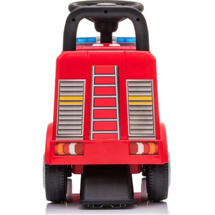 Push auto Mercedes Brandweerwagen rood
