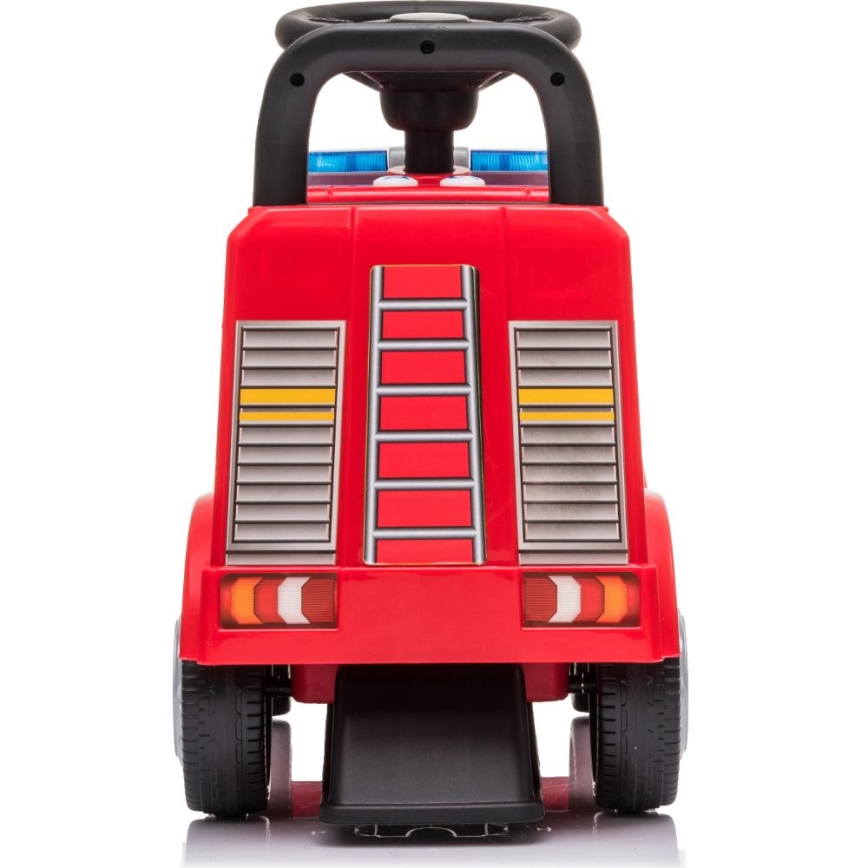 Push auto Mercedes Brandweerwagen rood