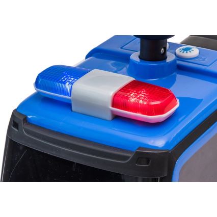 Push auto Mercedes Politieauto blauw
