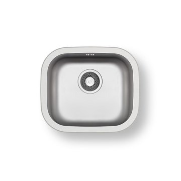 Pyramis 100080101 - Keukenspoelbak KIBA SQUARE 46,5x40,5 cm