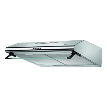 Pyramis 65029502 - Afzuigkap met twee motoren STANDARD 60 cm RVS