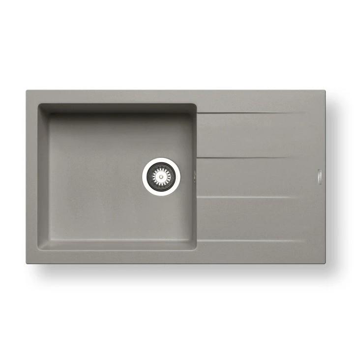 Pyramis 70107211 - Keukenspoelbak ATHLOS 86x50 cm graniet/grijs