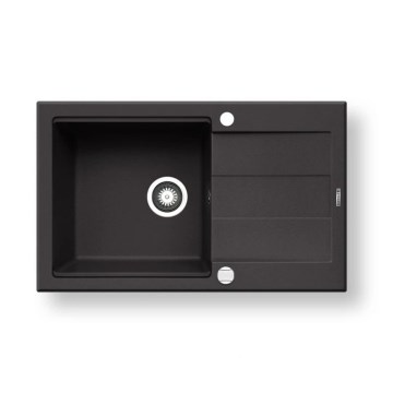 Pyramis 70167101 - Keukenspoelbak SPARTA PLUS LUX 78x48 cm graniet/zwart