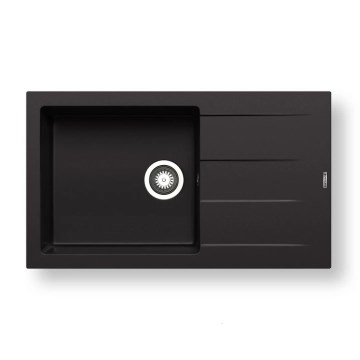Pyramis 70217801 - Keukenspoelbak ATHLOS 86x50 cm graniet/mat zwart