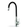 Pyramis 90919638 - Robinet d'évier avec bras flexible FLESSI noir