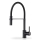 Pyramis 90939901 - Robinet d'évier avec bec flexible SERINA noir mat