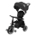 QPlay - 3-in-1 kinderdriewieler RITO EVA PLUS zwart