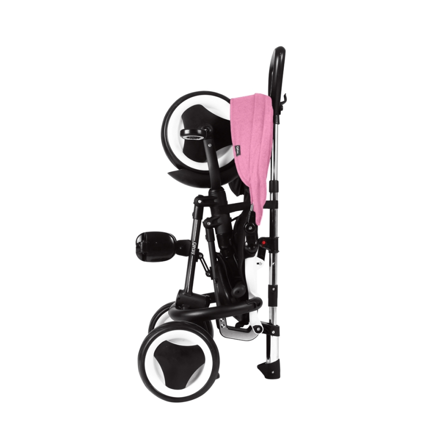 QPlay - 3-in-1 kinderdriewieler RITO EVA roze