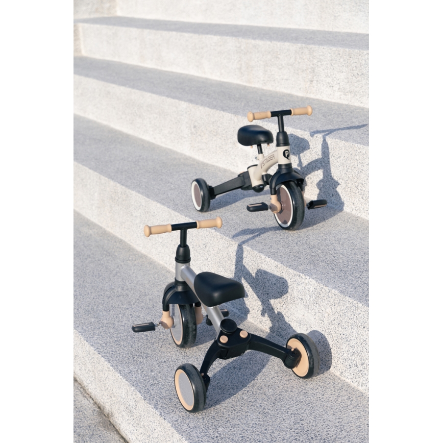 QPlay - 3-in-1 kinderdriewieler STAGER beige