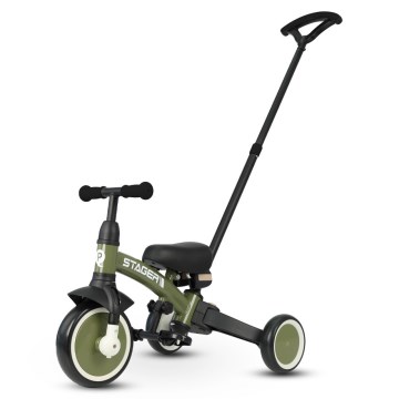 QPlay - Kinderdriewieler 3-in-1 STAGER groen