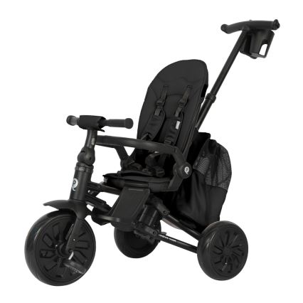 QPlay - Kinderdriewieler 5-in-1 NOVA MAX zwart
