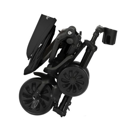 QPlay - Kinderdriewieler 5-in-1 NOVA MAX zwart