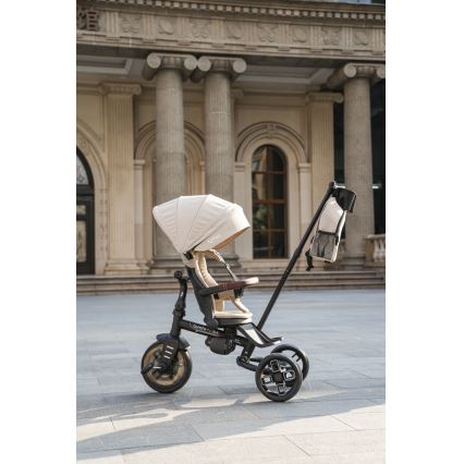 QPlay - Kinderdriewieler 7-in-1 COMFO MAX beige