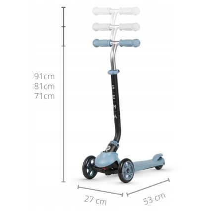 QPlay - Kinderen step 4in1 SEMA blauw