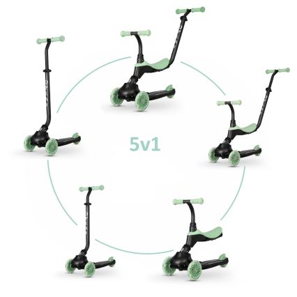 QPlay - Kinderen step 5in1 SEMA groen
