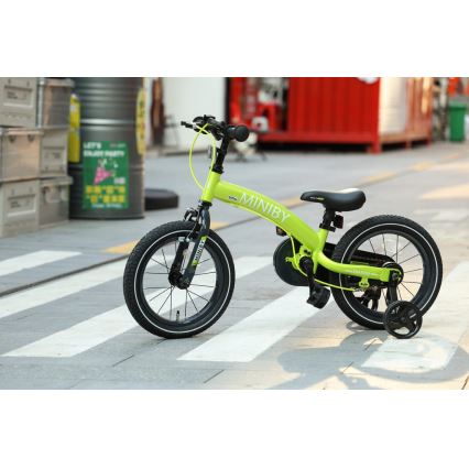 QPlay - Kinderfiets 14 MINIBY 3-in-1 groen