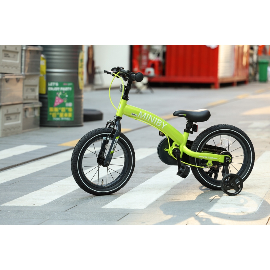 QPlay - Kinderfiets 14 MINIBY 3-in-1 groen