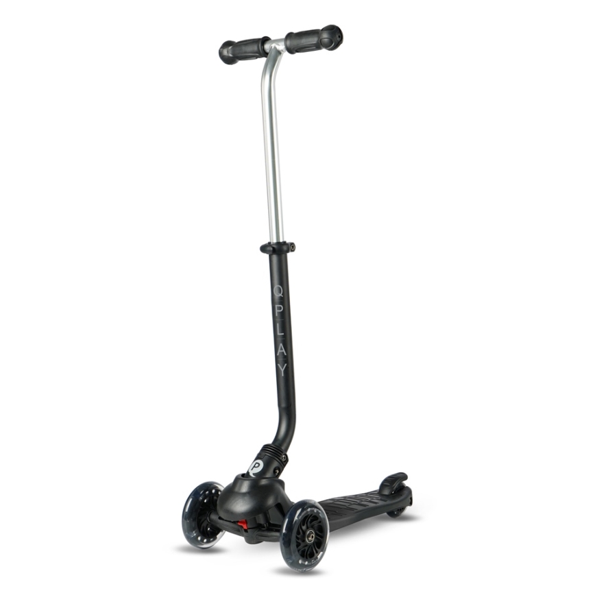 QPlay - Kinderstep 5-in-1 SEMA PRO met LED-wielen, zwart