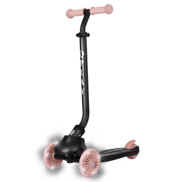 QPlay - Kinderstep met LED-wielen 5-in-1 SEMA EVO roze