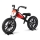 QPlay - Loopfiets FEDURO zwart/rood