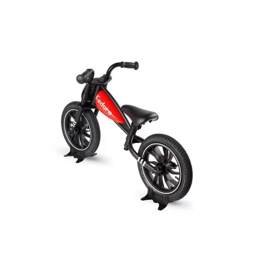 QPlay - Loopfiets FEDURO zwart/rood