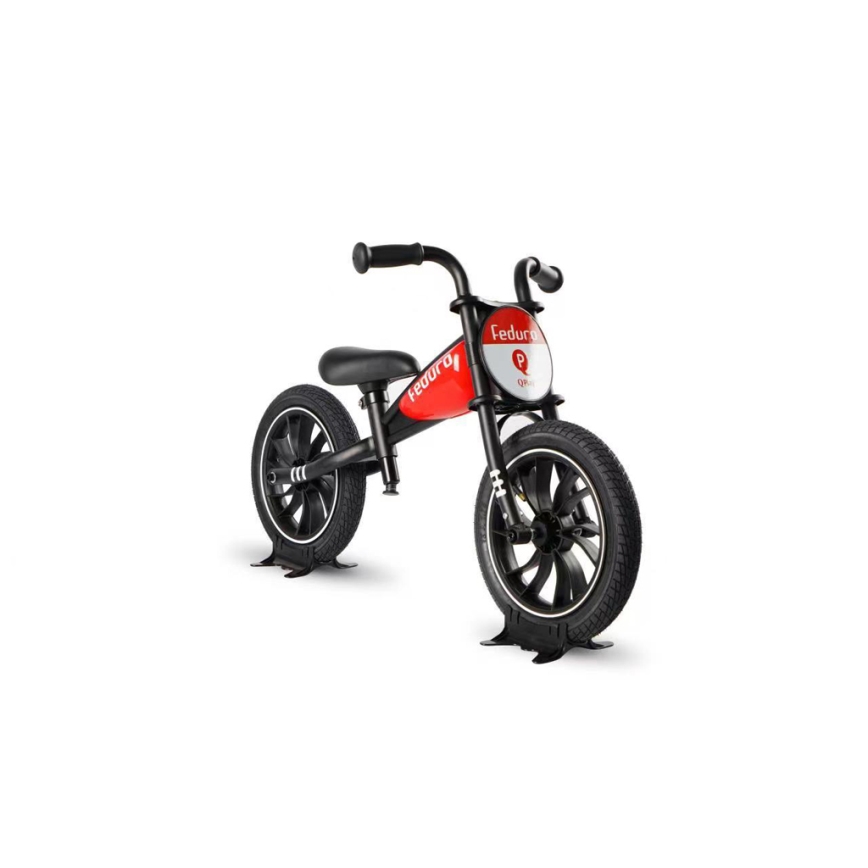 QPlay - Loopfiets FEDURO zwart/rood
