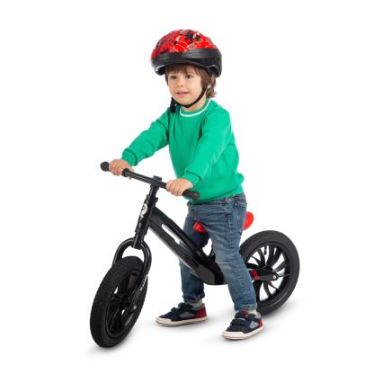 QPlay - Loopfiets RACER AIR zwart/rood