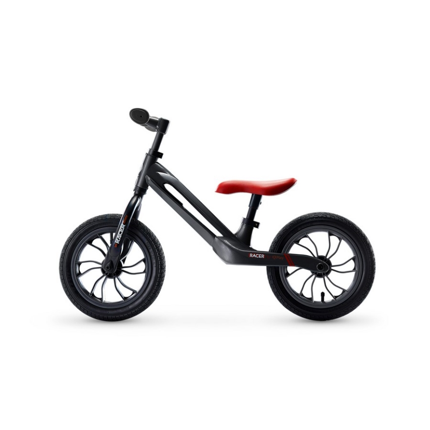 QPlay - Loopfiets RACER AIR zwart/rood