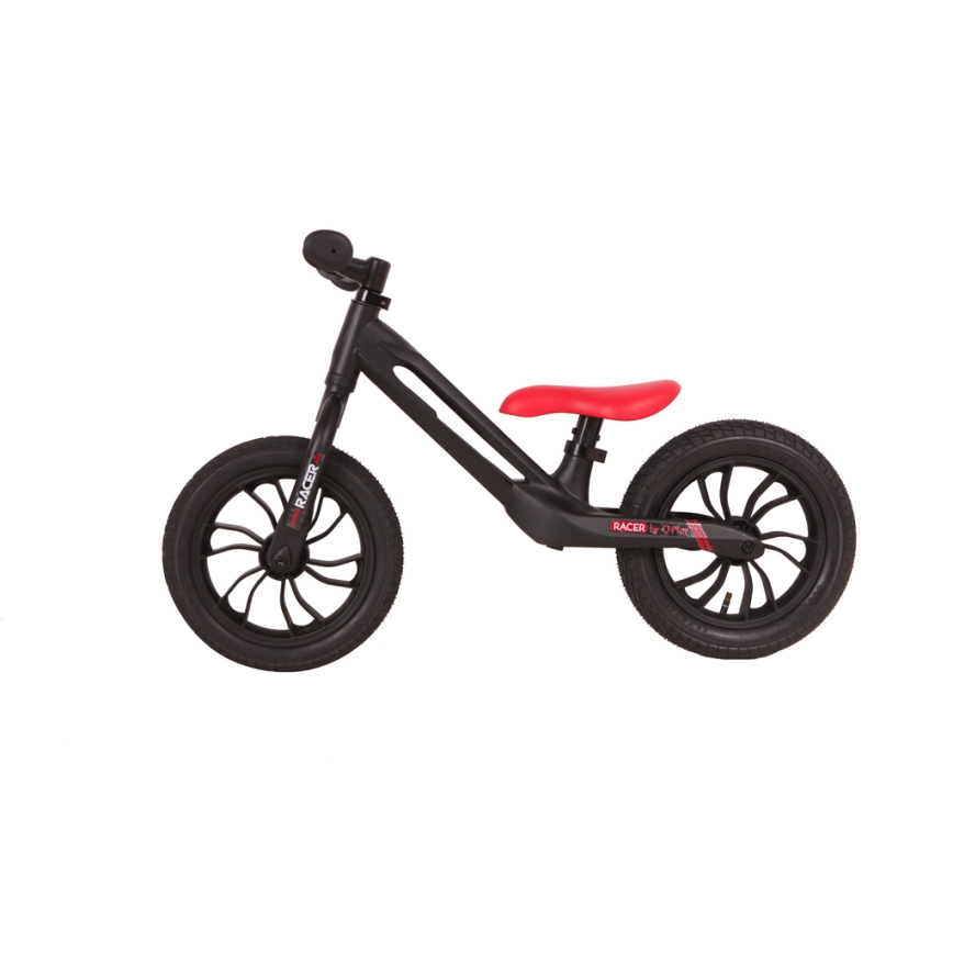 QPlay - Loopfiets RACER AIR zwart/rood