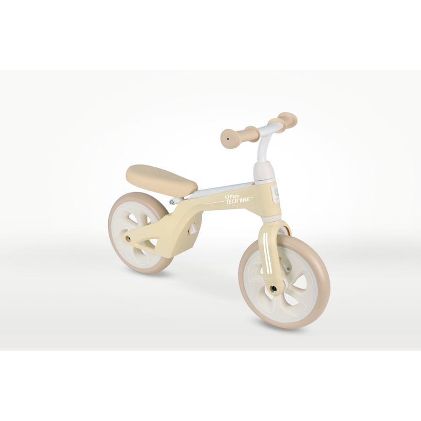 QPlay - Loopfiets TECH beige
