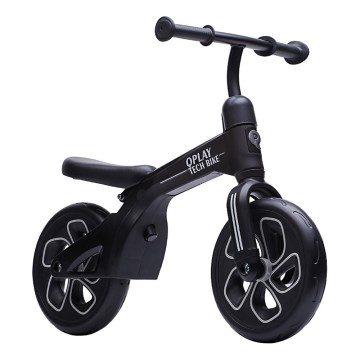 QPlay - Loopfiets TECH zwart