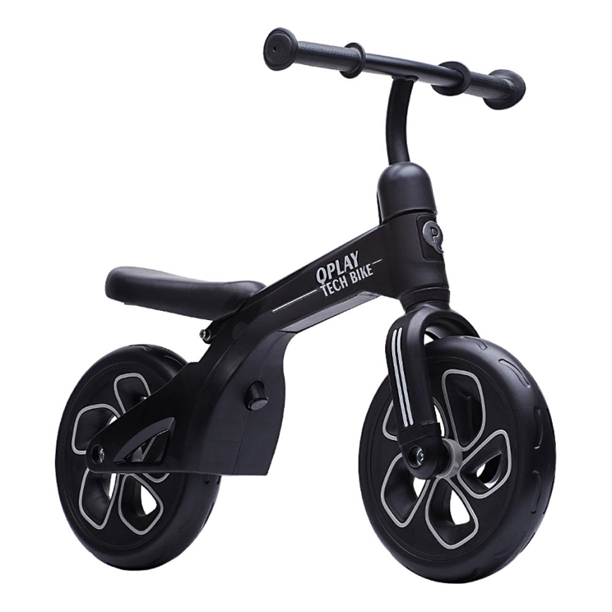QPlay - Loopfiets TECH zwart