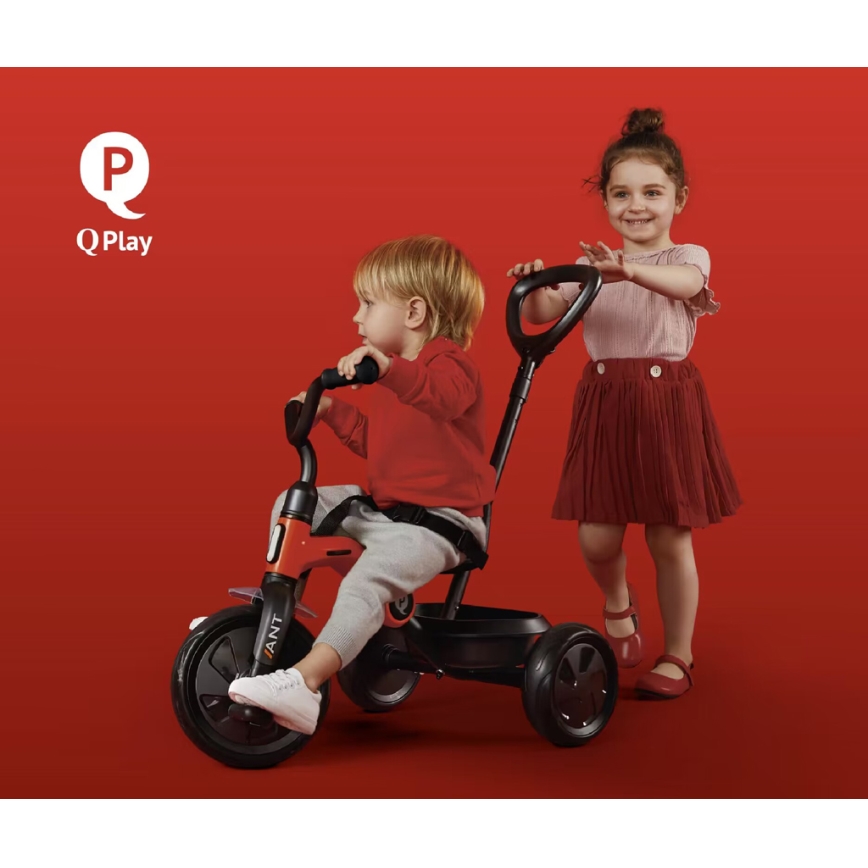 QPlay - QPlay - Kinderdriewieler ANT PLUS roze