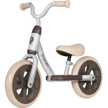 QPlay - TRAINER loopfiets, zilver