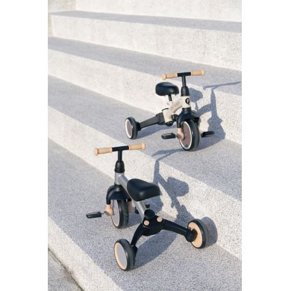 QPlay - Tricycle 3-en-1 STAGER pour enfants noir