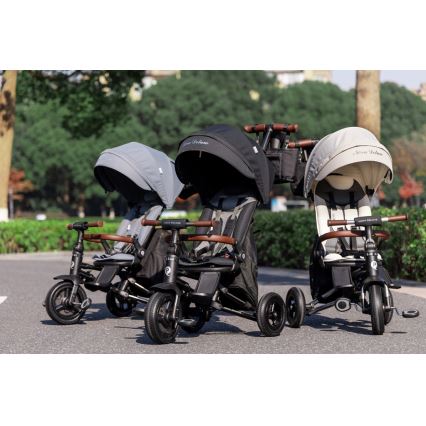 QPlay - Tricycle 5-en-1 NOVA DELUXE beige