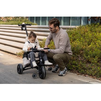 QPlay - Tricycle 5-en-1 pour enfant NOVA MAX beige