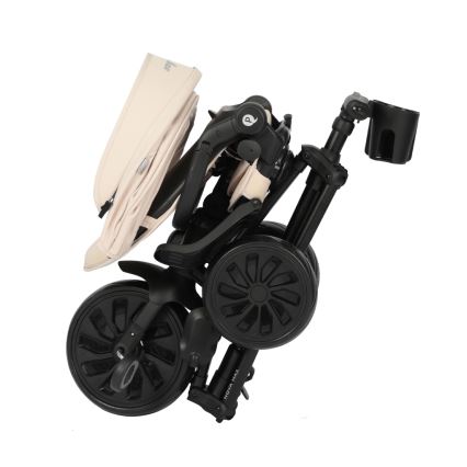 QPlay - Tricycle 5-en-1 pour enfant NOVA MAX beige