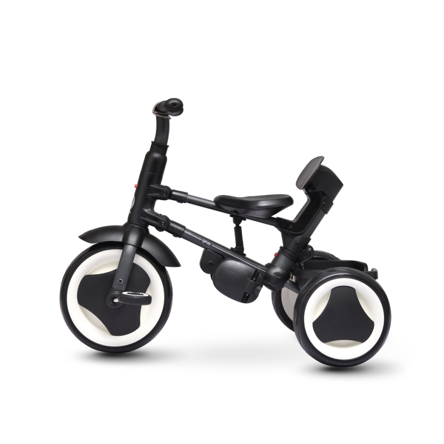 QPlay - Tricycle enfant 3 en 1 RITO EVO gris