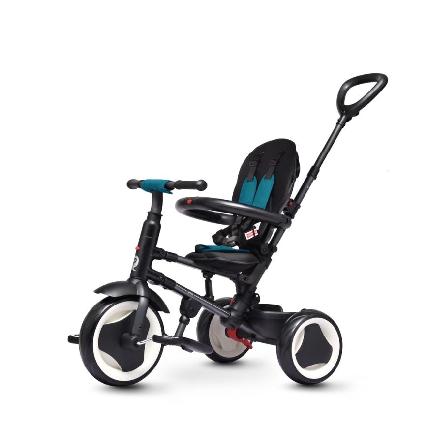QPlay - Tricycle évolutif 3 en 1 RITO EVA PLUS turquoise
