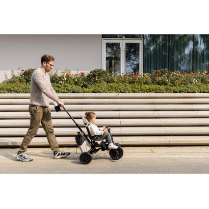 QPlay - Tricycle évolutif 5 en 1 NOVA MAX noir