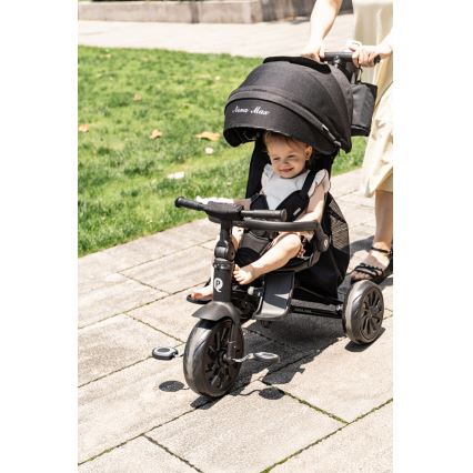 QPlay - Tricycle évolutif 5 en 1 NOVA MAX noir