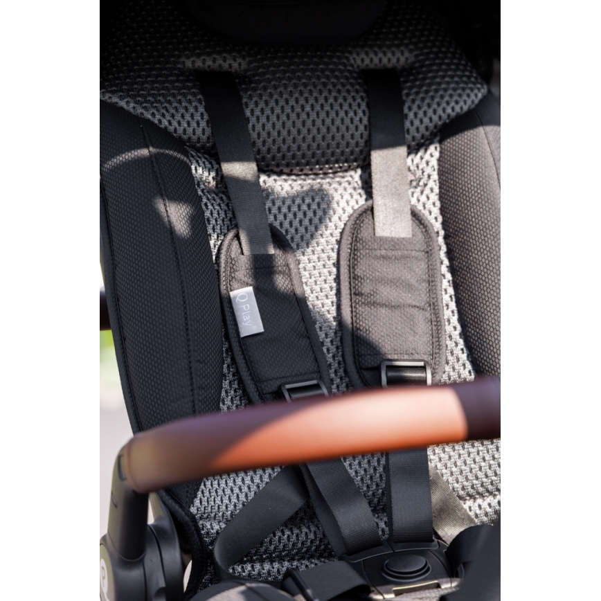 QPlay - Tricycle pour enfant 5 en 1 NOVA DELUXE noir