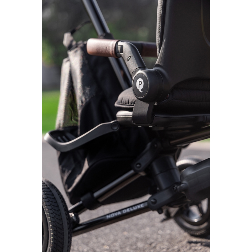 QPlay - Tricycle pour enfant 5 en 1 NOVA DELUXE noir