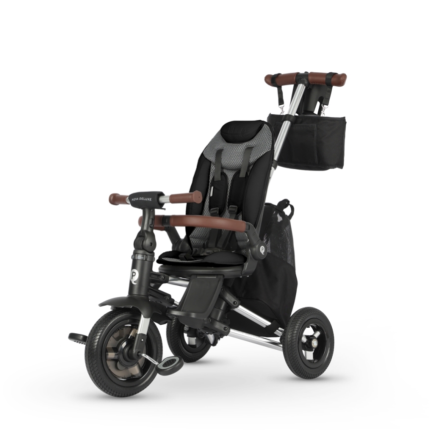 QPlay - Tricycle pour enfant 5 en 1 NOVA DELUXE noir