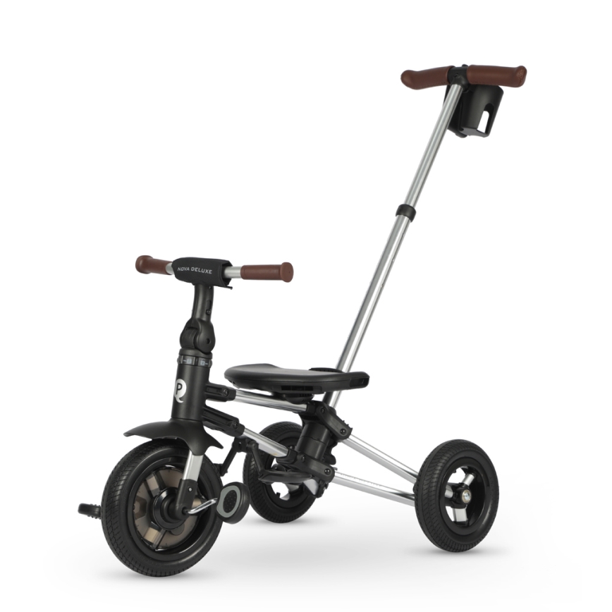 QPlay - Tricycle pour enfant 5 en 1 NOVA DELUXE noir