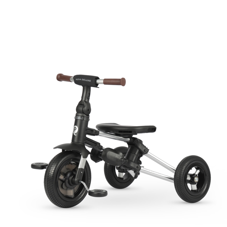 QPlay - Tricycle pour enfant 5 en 1 NOVA DELUXE noir