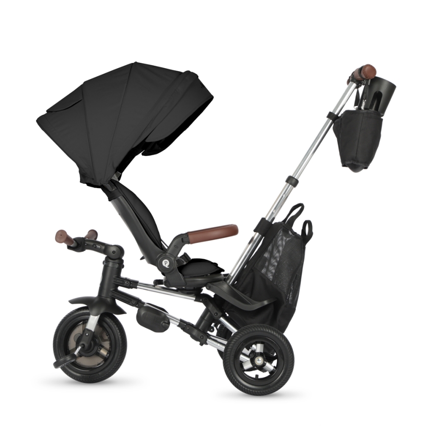 QPlay - Tricycle pour enfant 5 en 1 NOVA DELUXE noir